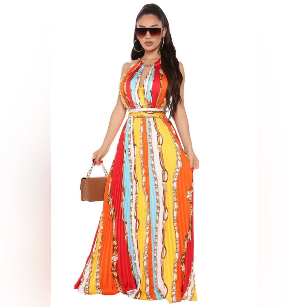 L’atiste beachhouse chain Maxi Dress
